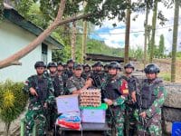 Tinjau Pos Goro Satgas Yonif 410/Alugoro: Kobarkan Semangat, Disiplin, dan Kesiapsiagaan Prajurit