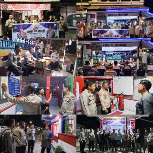 Polda PBD Lakukan Pengecekan dan Penilaian Poskamling dalam Rangka HUT Bhayangkara ke-80