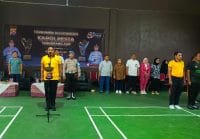 Melalui Turnamen Badminton Kapolresta Tangerang Cup, Polresta Tangerang Pererat Sinergitas dan Kebersamaan di Hari Bhayangkara ke-80