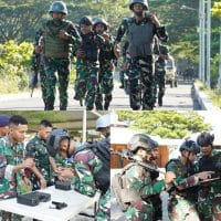Latihan Halang Rintang, Prajurit Kodaeral XIV Sorong Siap Hadapi Berbagai Dinamika dan Tantangan Dalam Penugasan