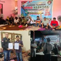 Pembentukan Kampung Tangguh Bebas Narkoba di Kelurahan Matamalagi, Wujud Komitmen Bersama Perangi Narkoba