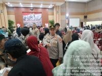 1.184 Warga Ikuti Bakti Kesehatan Polri di Lemdiklat, Layanan Gratis Diserbu Peserta
