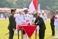 Panglima TNI Pimpin Upacara Prasetya Perwira Diktukpa TNI Integratif TA 2026 di Akademi Militer
