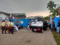 Aksi Buruh PT Doga Group Berlangsung Kondusif, Polsek Cikupa Kedepankan Pendekatan Humanis