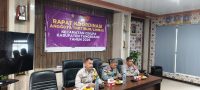 IPTU Mahdi Hadiri Rakor Satlinmas Kecamatan Cikupa, Perkuat Sinergi Jaga Kamtibmas