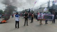 Aksi Buruh PT Doga Group Berlangsung Kondusif, Polsek Cikupa Kedepankan Pengamanan Humanis