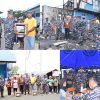 Peduli Kemanusiaan, Kodaeral XIV Salurkan Bantuan Sembako untuk Warga Terdampak Kebakaran Klademak II Pantai Sorong