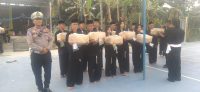 Kapolsek Cikupa Pimpin Pengamanan Pemberangkatan Warga Baru PSHT ke Padepokan