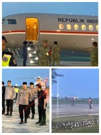 Panglima TNI dan Kapolri Tinggalkan Juanda Usai Agenda di Jawa Timur