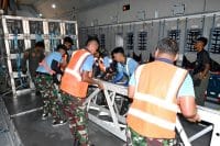 Menembus Jarak Demi Terangnya Negeri, Lanud Sjamsudin Noor Dukung Misi Airbus A-4002M TNI AU Percepat Pemulihan Kelistrikan Sumatera