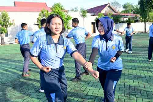 WhatsApp Image 2026-06-24 at 10.27.45 (2) Perkuat Fisik, Mental, dan Kesiapsiagaan, Personel Lanud Sjamsudin Noor Asah Kemampuan Bela Diri Taktis