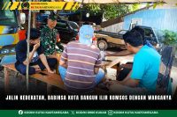 Jalin Kedekatan, Babinsa Kota Bangun Ilir Komsos dengan Warganya