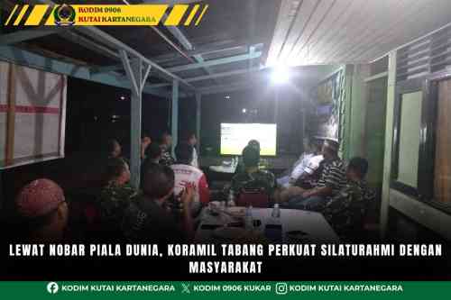 foto website (37) Lewat Nobar Piala Dunia, Koramil Tabang Perkuat Silaturahmi dengan Masyarakat