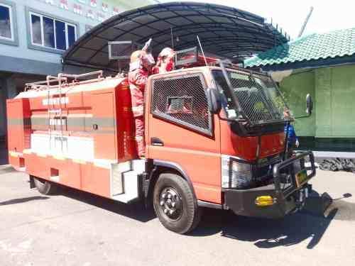 07 Sinergi Kodim 0808/Blitar Dan Damkar Kota Blitar Gelar Pelatihan Pengoperasian Truk Serta Mitigasi Kebakaran