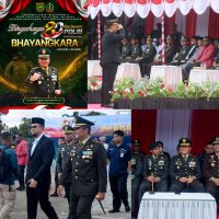 Dandim 1802/Sorong Hadiri Puncak Hari Bhayangkara Ke-80, Sinergi TNI-Polri Kian Kokoh Jaga Papua Barat Daya