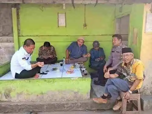 Program Ngariung Kapolresta Tangerang, Bhabinkamtibmas Bitung Jaya Pererat Silaturahmi dan Jaga Kamtibmas Bersama Warga