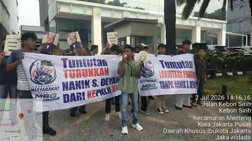 IMG-20260702-WA0060 Koalisi MBG Gelar Protes, Soroti Pengangkatan Kepala BGN RI