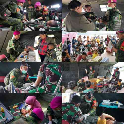IMG-20260702-WA0076 Hadir untuk Rakyat, Satgas Yonif 2 Marinir dan Kodim 1703/Deiyai Gelar Khitanan Massal di Waghete