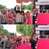 Prosesi Adat dan Pedang Pora Warnai Penyambutan Kapolda PBD Brigjen Pol. Yulius Audie Sonny Latuheru