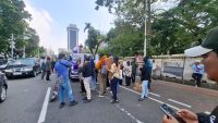 Aksi GAMIS di Kawasan Monas Soroti Jabatan Seskab dan Dugaan Kasus MBG