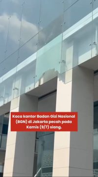 Heboh Kaca Kantor BGN Pecah, Kapolres Ungkap Dugaan Penyebab Sebenarnya