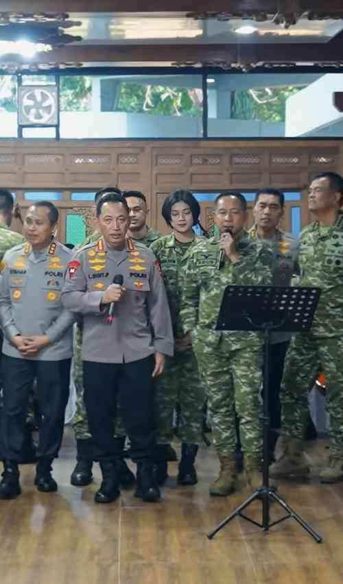 Pertemuan Kapolri dan Panglima TNI Berlangsung Hangat, Tegaskan Soliditas Dua Institusi Negara