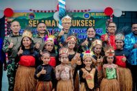 Dulu Beribadah di Teras, Kini Anak-anak Papua Memiliki Gedung Sekolah Minggu Permanen