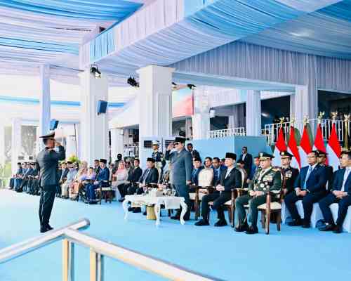 Panglima TNI Hadiri Peringatan HUT Ke-80 Bhayangkara, Perkuat Sinergi TNI-Polri