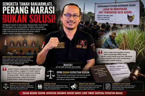 file_00000000008871fba0053ca4ced76c06 Jangan Prematur Menyimpulkan Sengketa Banjarmlati, GRIB Jaya: Semua Hak Harus Dilindungi
