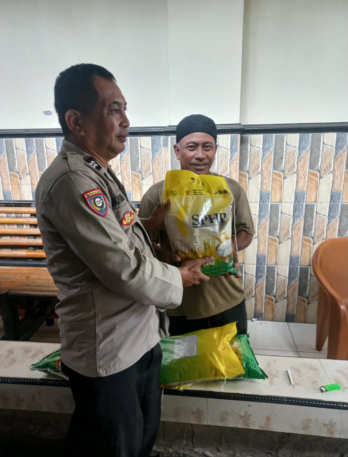 Gerakan Pangan Murah Polresta Tangerang Hadir di Polsek Cikupa, Bantu Warga Dapatkan Beras SPHP