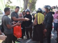 Jumat Berkah Kodim 0908/Bontang, Tebar Senyum dan Kepedulian di Tengah Masyarakat