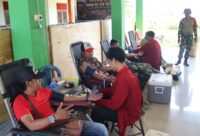 Lewat Setetes Darah: TMMD 129 Bojonegoro Rajut Kepedulian Kemanusiaan di Desa Kesongo