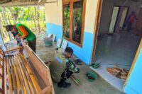 Sinergi Tanpa Sekat: Kala Satgas TMMD 129 Bojonegoro dan Warga Kesongo Bahu-Membahu Merajut Asa Ibu Jasmiati