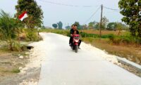 Akses Mulus, Ekonomi Terakselerasi: Jalan Cor Beton TMMD 129 Bojonegoro di Kedungpandan Tuntas 100 Persen