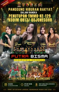 Pesta Rakyat di Kesongo! Penutupan TMMD 129 Bojonegoro Siap Digelar Meriah Bersama Difarina Indra dan Orkes Putra Bisma