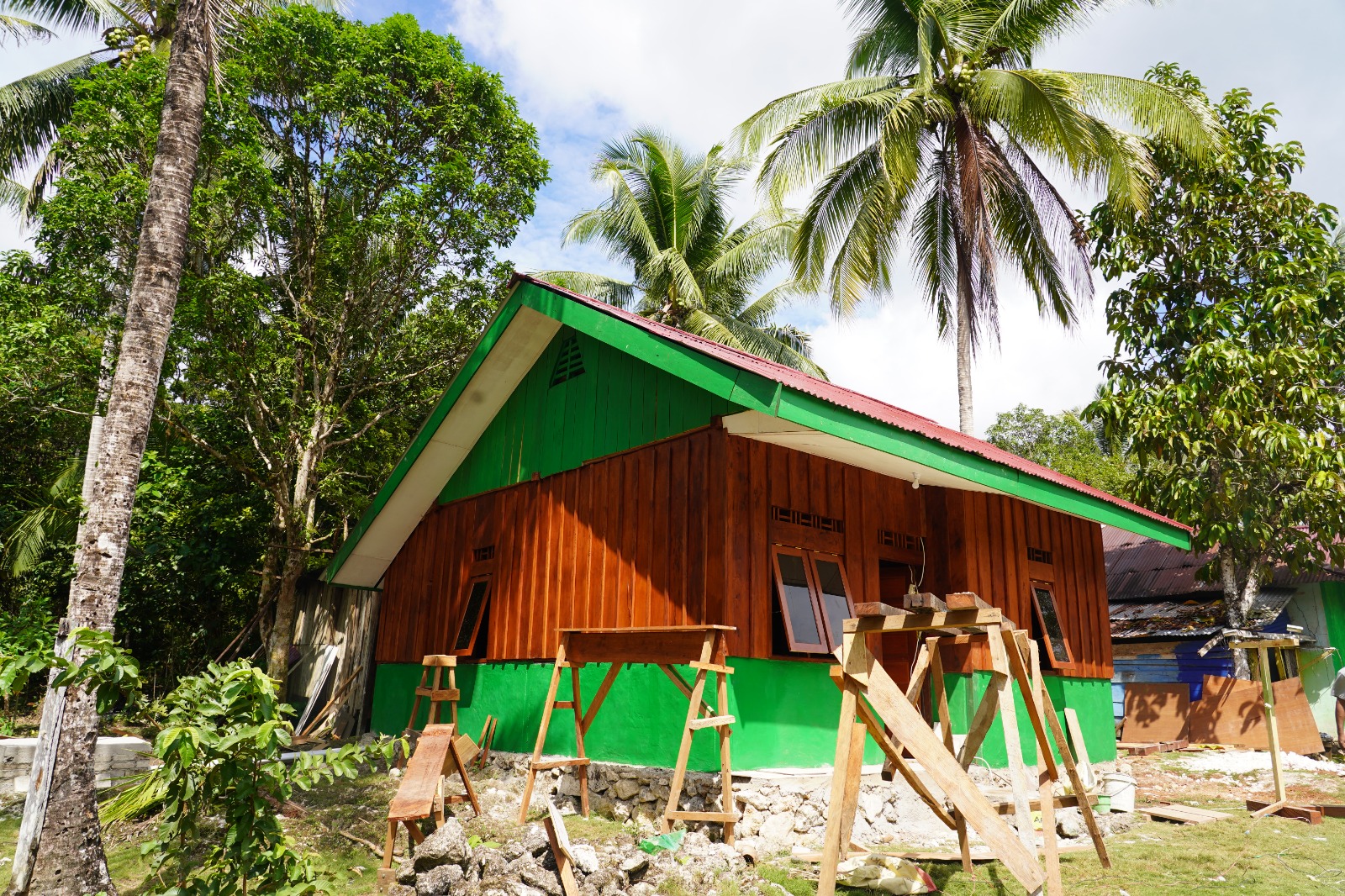 IMG-20260812-WA0055 TMMD Ke-129 Bangun Rumah Kedua Type 36, Hadirkan Hunian Layak bagi Warga Kampung Sesor