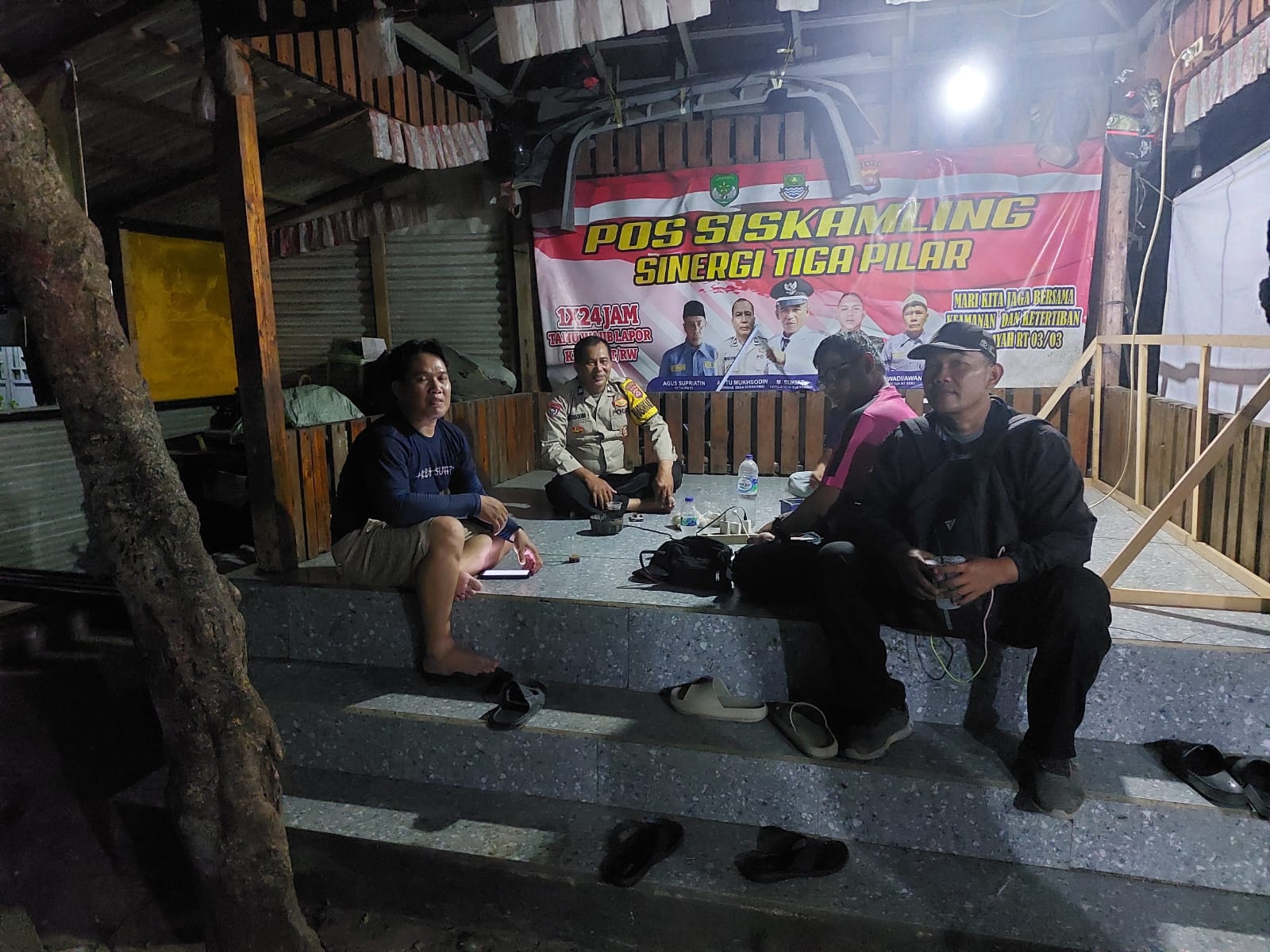 IMG-20260812-WA0064 Bhabinkamtibmas Polsek Cikupa Sambangi Pos Kamling, Ajak Warga Perkuat Kamtibmas