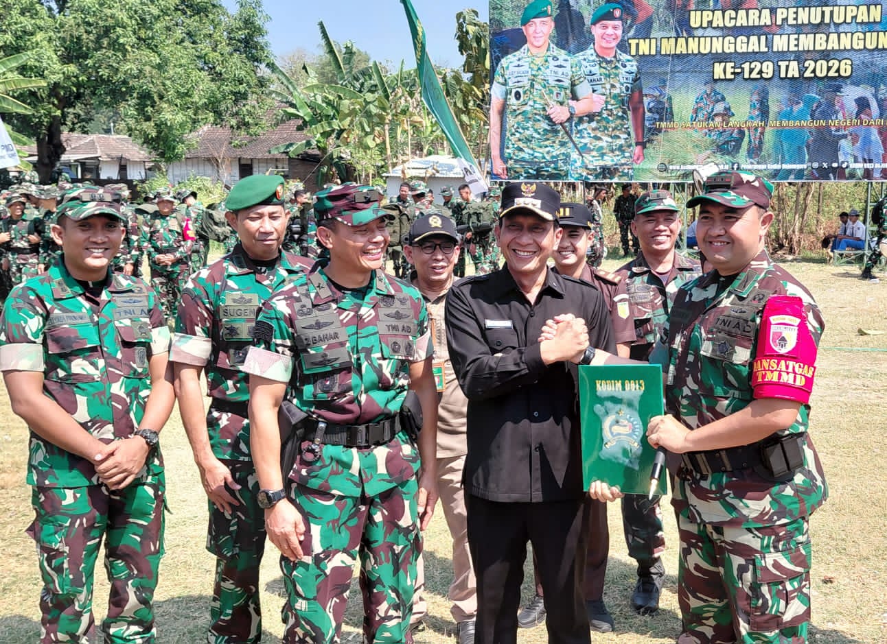 IMG-20260813-WA0021 Tuntas 100 Persen! Sinergi Pemkab Bojonegoro dan TNI Sukses Ubah Wajah Desa Kesongo Lewat TMMD ke- 129