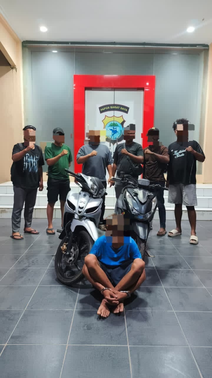 IMG-20260813-WA0070 Polres Sorong Tangkap Terduga Pelaku Curanmor, Satu Unit Sepeda Motor Berhasil Diamankan