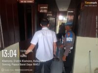 Propam Polda Papua Barat Daya Laksanakan Sidak Quick Wins Polri di Polsek Klamono