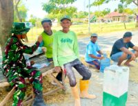 Jaga Warisan TMMD 129 Bojonegoro! Babinsa Kesongo Ajak Warga Rawat Hasil Pembangunan