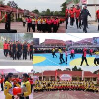 Semarak Sambut HUT RI ke-81 dan HUT Polwan ke-78, Polda Papua Barat Daya Gelar Jalan Santai dan Berbagai Perlombaan