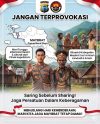 Jangan Terprovokasi, Jaga Maybrat Tetap Aman dan Damai