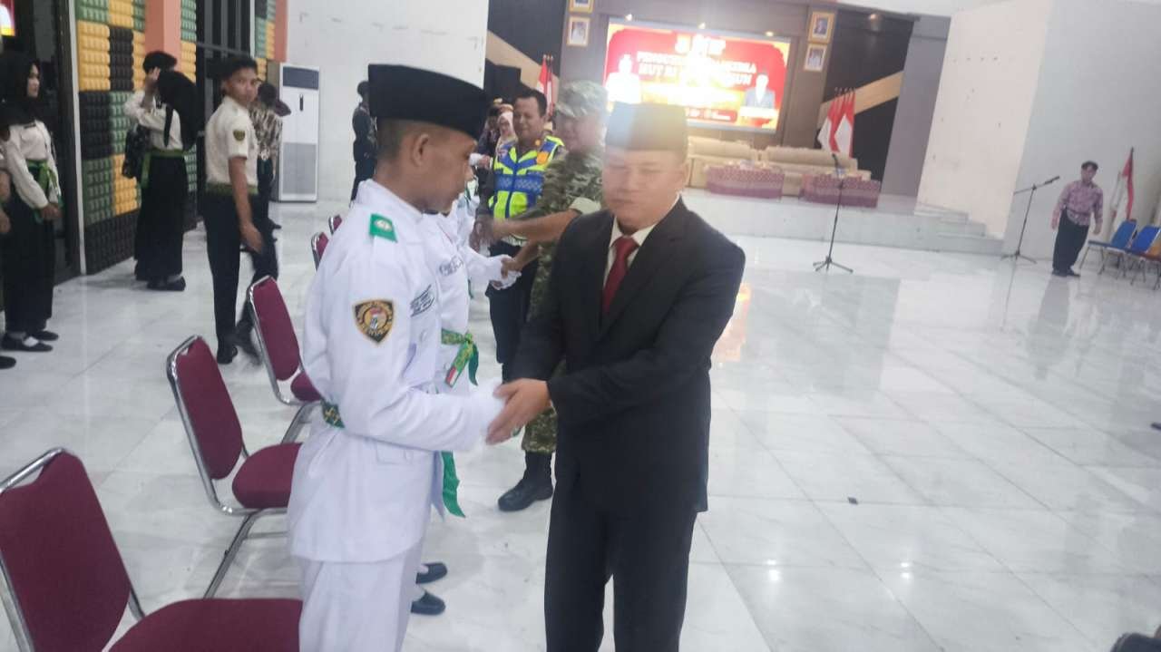 IPTU Udi Muhdi Hadiri Pengukuhan Paskibra Cikupa, Dorong Generasi Muda Junjung Nasionalisme