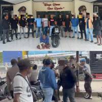 Tim Mangewang Polresta Sorong Kota Amankan Motor Diduga Hasil Curanmor