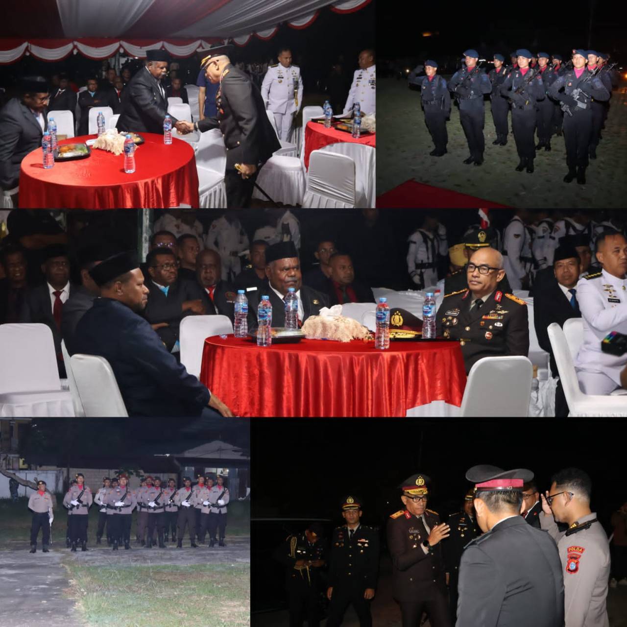 IMG-20260817-WA0026 Kapolda Papua Barat Daya Hadiri Renungan Suci HUT ke-81 Kemerdekaan RI di TMP Trijaya Sakti