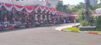 Ribuan Peserta Ikuti Upacara HUT RI Ke-81 di Grahadi, Jawa Timur Teguhkan Semangat Persatuan Bangsa