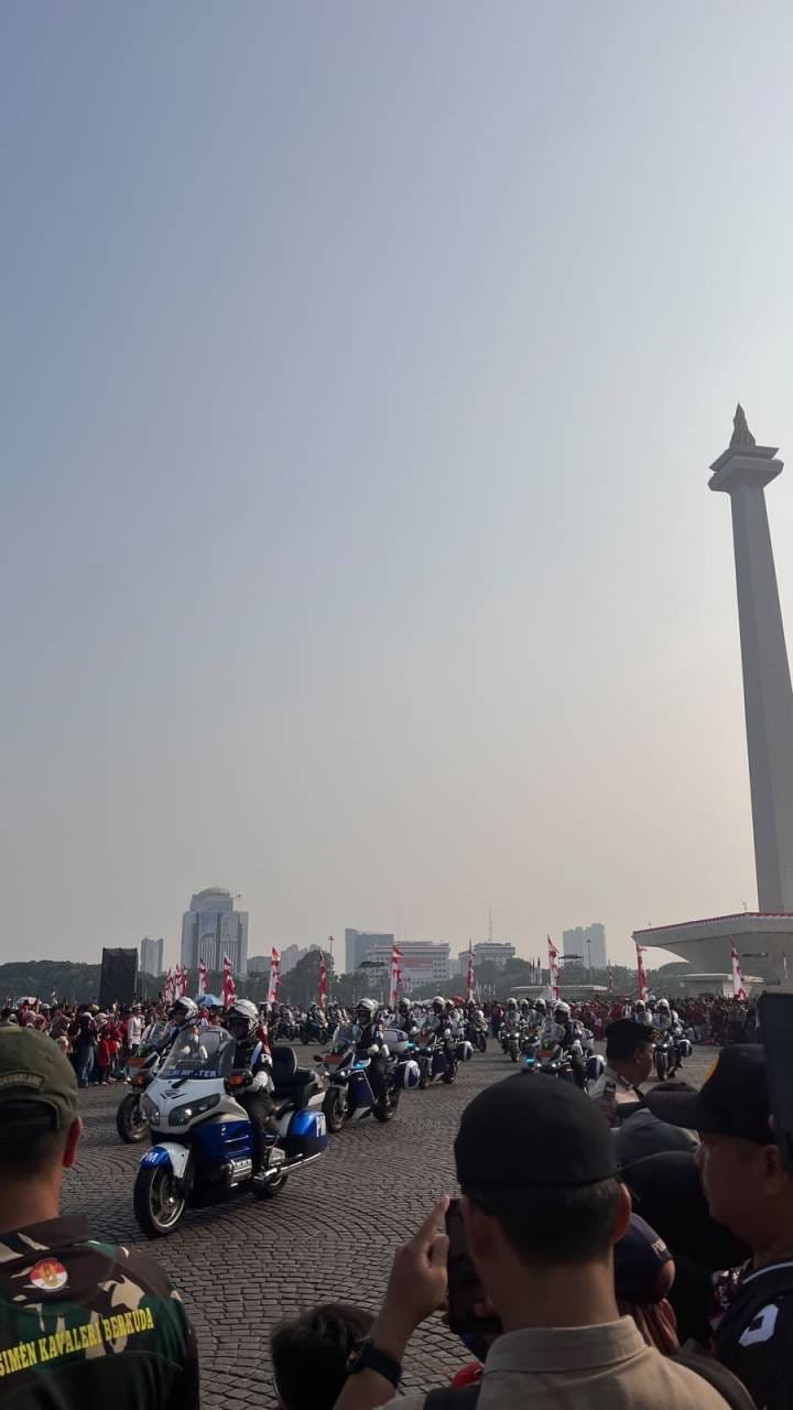 IMG-20260817-WA0071 Rangkaian Kirab Kemerdekaan RI Ke-81 di Monas Berlangsung Meriah dan Kondusif, Peserta Bergerak Menuju Istana Negara