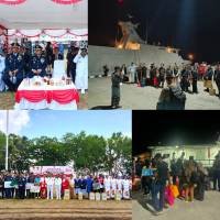 KRI Hampala-880 Dukung Upacara HUT Ke-81 Kemerdekaan RI di Pulau Numfor