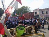 Tuntut Penghapusan Kerja 12 Jam dan Penyelesaian PHK, FSPMI Datangi PT Borwita Cipta Prima